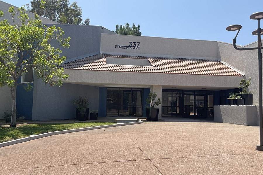 Exterior view to building