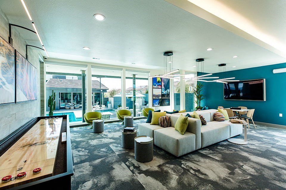 Clubhouse with game area 