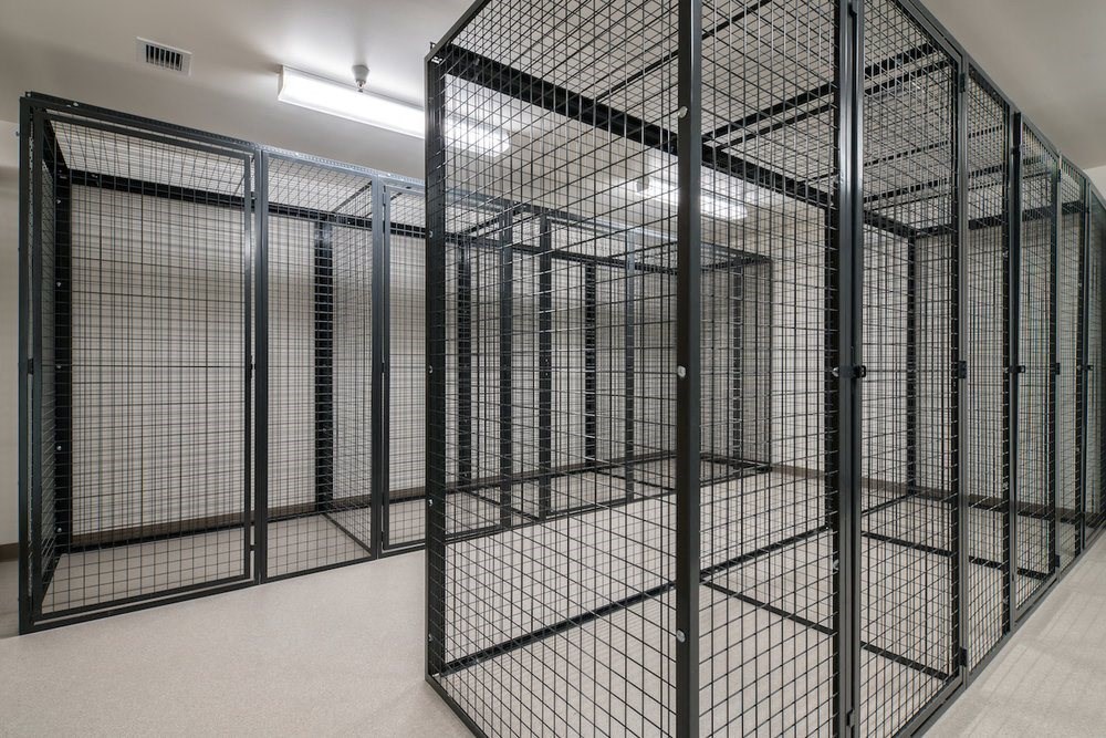 gated storage area at TRILLIUM LANDING, JUNEAU, AK