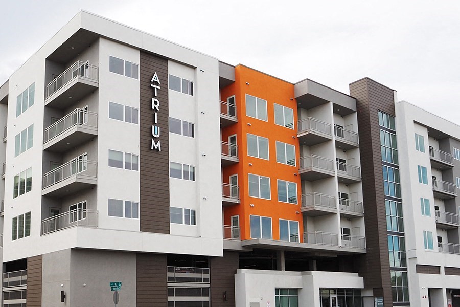 Atrium Exterior of building