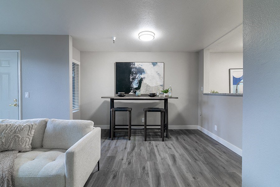 Dining and living area 