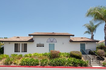 Exterior of leasing office from street - Photo Gallery 4