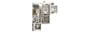 two bedroom floor plan
