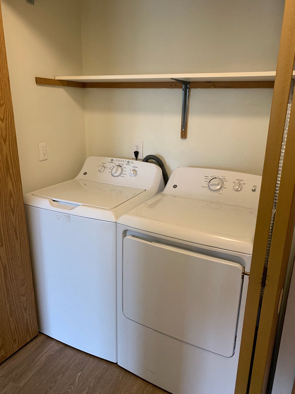 Sherwood closet with washer / dryer hookups at TOWNSHIP SHERWOOD, Oregon