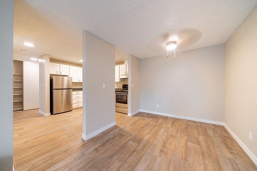 Kitchen and living room 