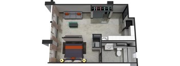 1 bed 1 bath at LOFT 205 Apartments, Reno, NV