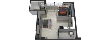 1 bed 1 bath A at LOFT 205 Apartments, Reno 89501