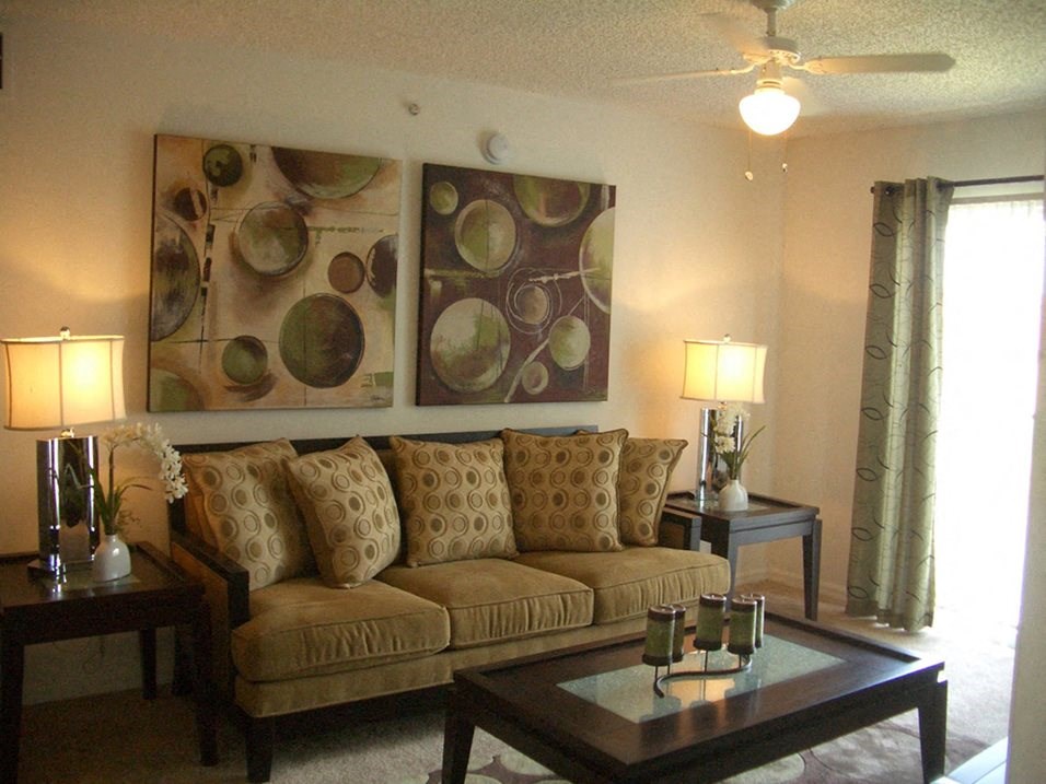 Living room with window