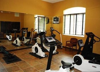 Fitness Room with cardio equipment Hidden Cove Apartments in Miami Florida
