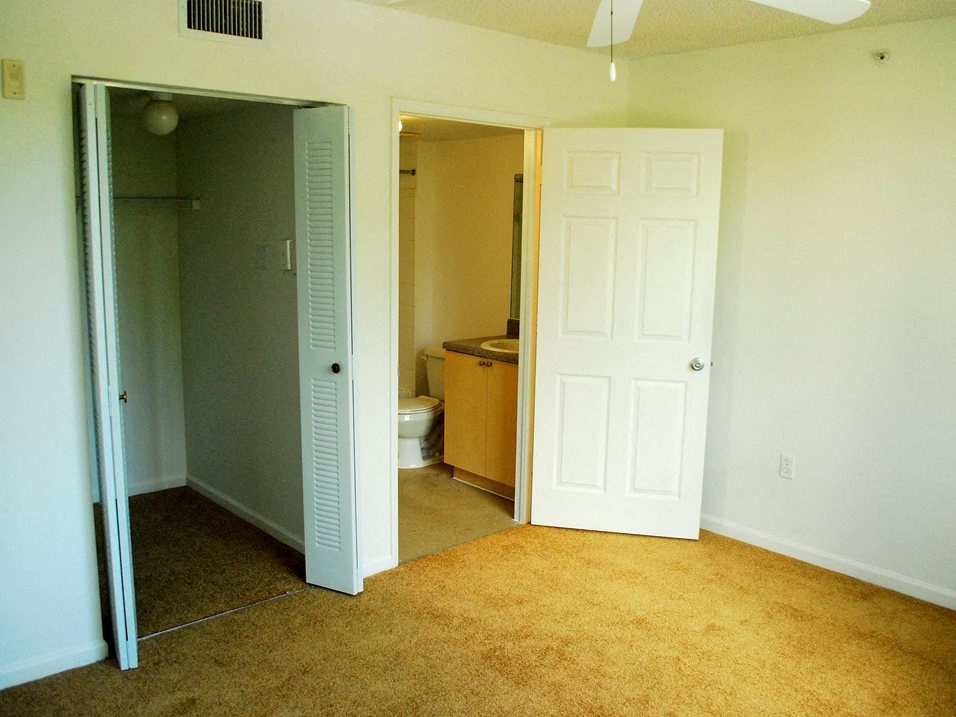 Bedroom with bathroom Entry  at Bay Winds, Miami, Florida