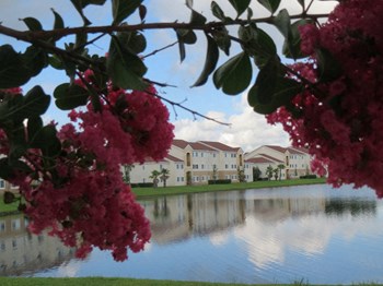 Mission Pointe apartments lake views and community exterior - Photo Gallery 5