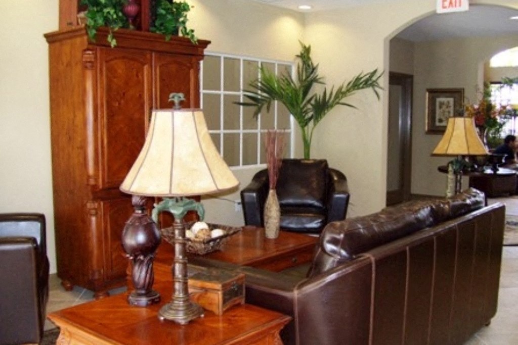 Seating in office near windows at Harbour Cove, Florida