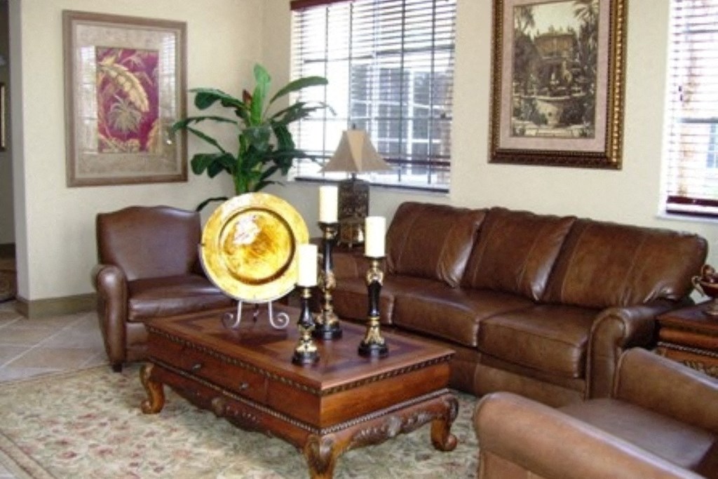 Seating in office near windows at Harbour Cove, Hallandale Beach