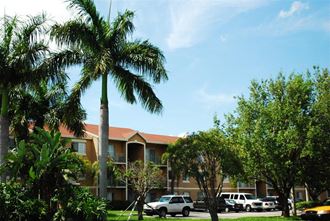 Parking near buildings Hidden Cove Apartments in Miami Florida - Photo Gallery