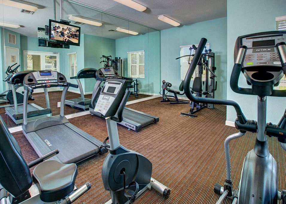 Mirabella Apartments fitness center at Mirabella Apartments, Princeton, FL