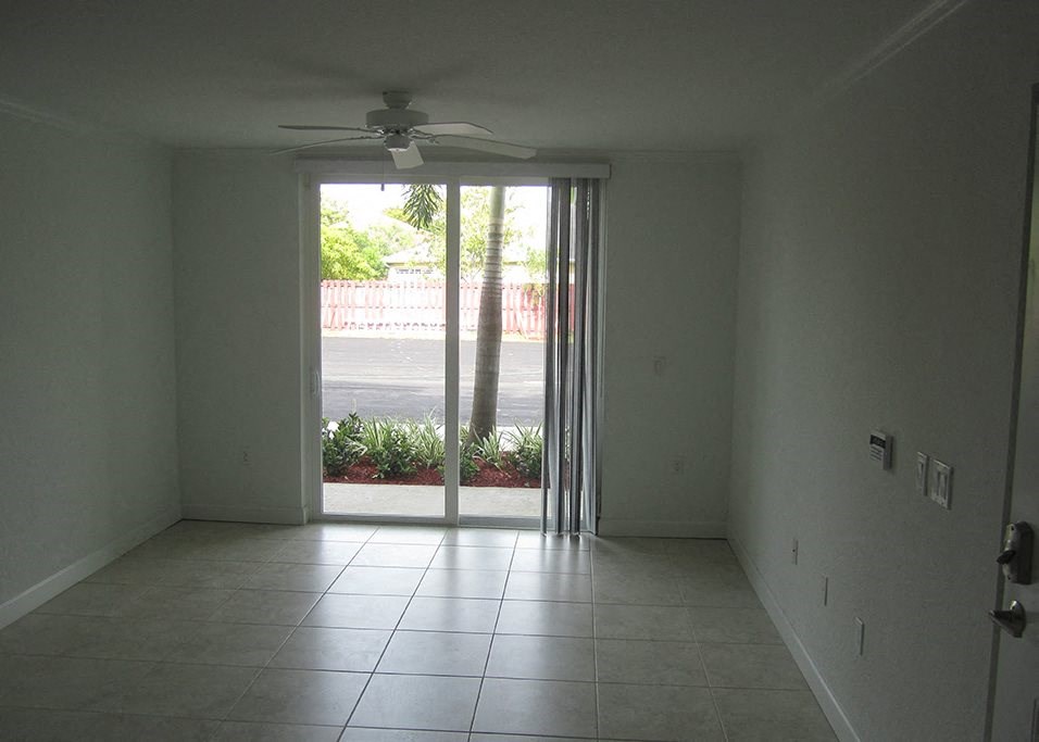 Mirabella Apartments tiled living area at Mirabella Apartments, Princeton