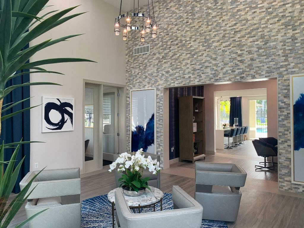 Lounge area at Tuscany Place Apartments, Homestead 