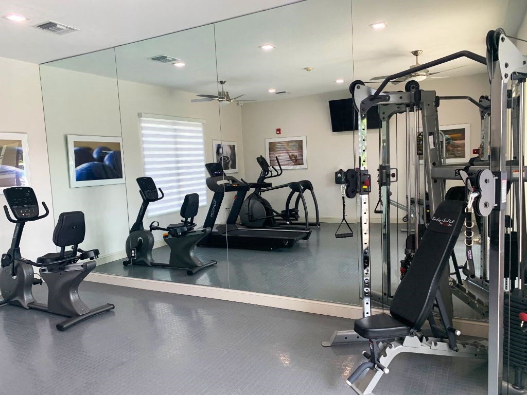 Gym at Tuscany Place Apartments, Florida