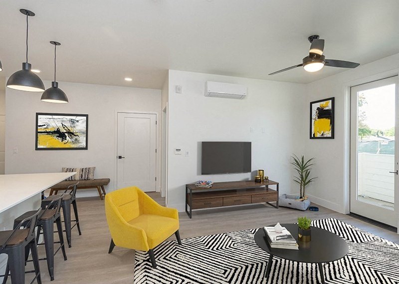 Living And Kitchen at 38° NORTH, Santa Rosa, 95404