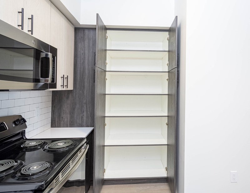 Kitchen With Storage Area at 38° NORTH, California, 95404