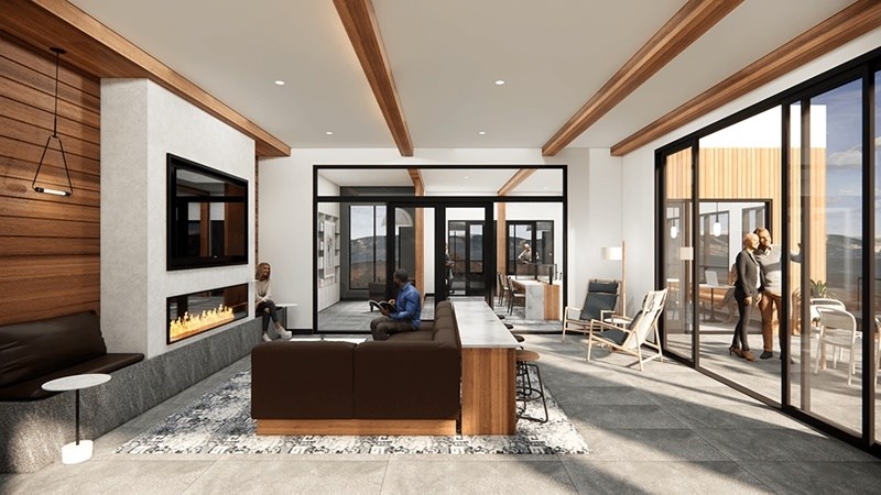 Resident Lounge at 38° NORTH, Santa Rosa, 95404