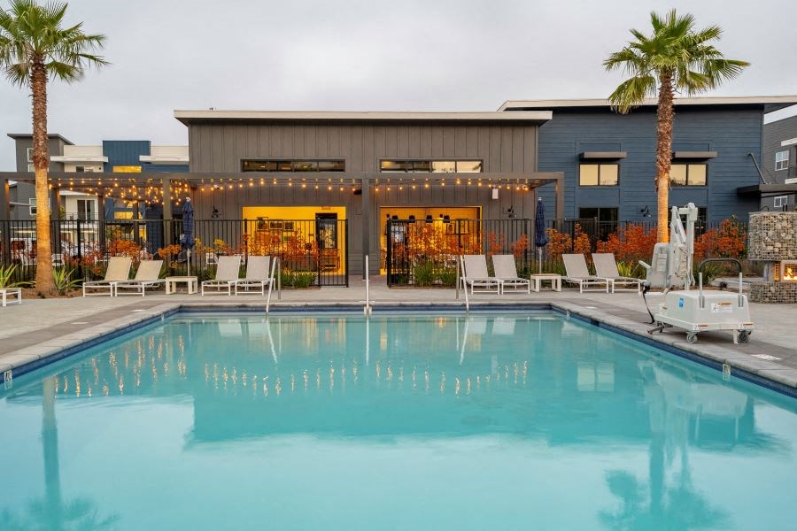 Resort Style Pool at 38° NORTH, California