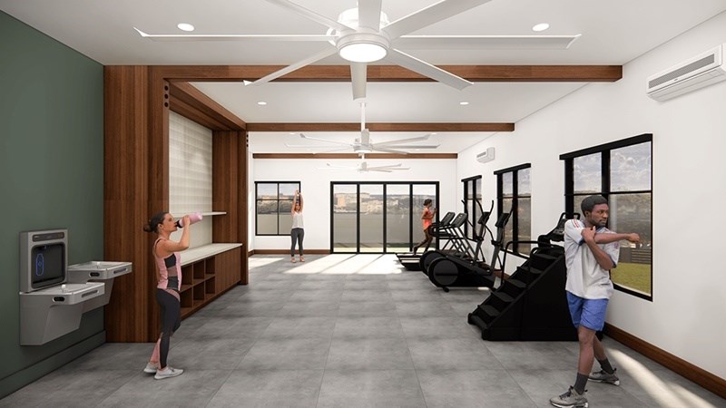 Fitness Center at 38° NORTH, Santa Rosa, California