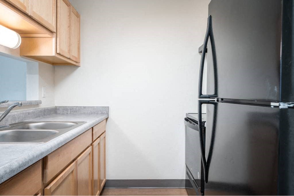 Kitchen appliances at Fort Vancouver Terrace, Washington