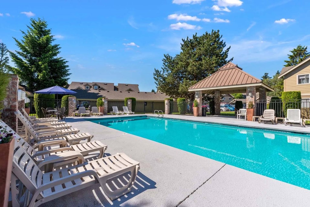 Pool With Sundecks at Maple Ridge, Washington, 98664