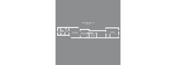 A floor plan of an apartment at 428 West 48th Street - 2E.