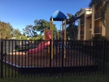 playground at Alhambra Cove, Miami, Florida