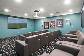 Private Movie Theatre at Traditions at Hazelwood, Portland, OR 97216