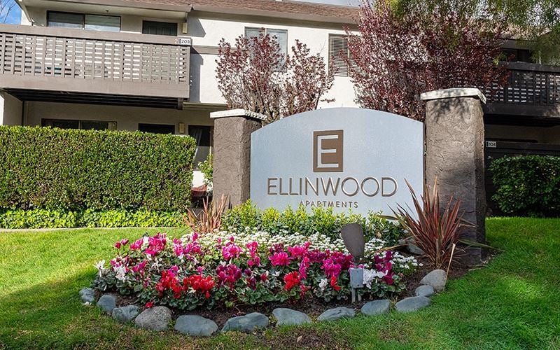 Ellinwood Monument sign in landscape - Photo Gallery 1