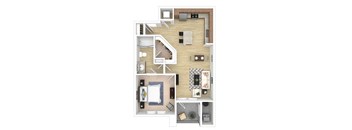 1x1-Azalea floor plan 