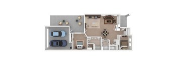 2x2-Budd-Inlet-1211sf Floor Plan