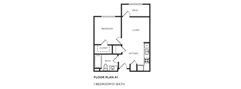 Floor Plan A1 at Vintage at Anacapa Canyon, Camarillo, 93012