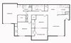 The Millenium 3X2 Floor Plan | Camden Parc Apartments in Vacaville, CA