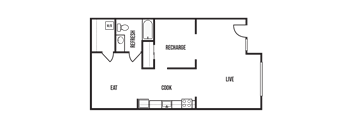 the mezzo B3 floor plan