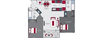 High Rock 2D Donner floor plan