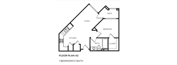 Floor Plan A2 at Vintage at Anacapa Canyon, Camarillo, 93012