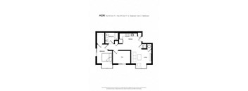 1 bed 1 bath A at Trio Newton Apartments, Massachusetts