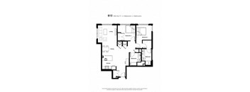 2 bed 2 bath F at Trio Newton Apartments, Apartments, Newton, MA