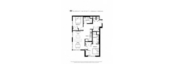 2 bed 2 bath I at Trio Newton Apartments, Newton