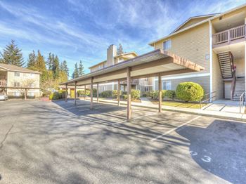 Covered Parking For Residents at Mirabella Apartments, WA 98208