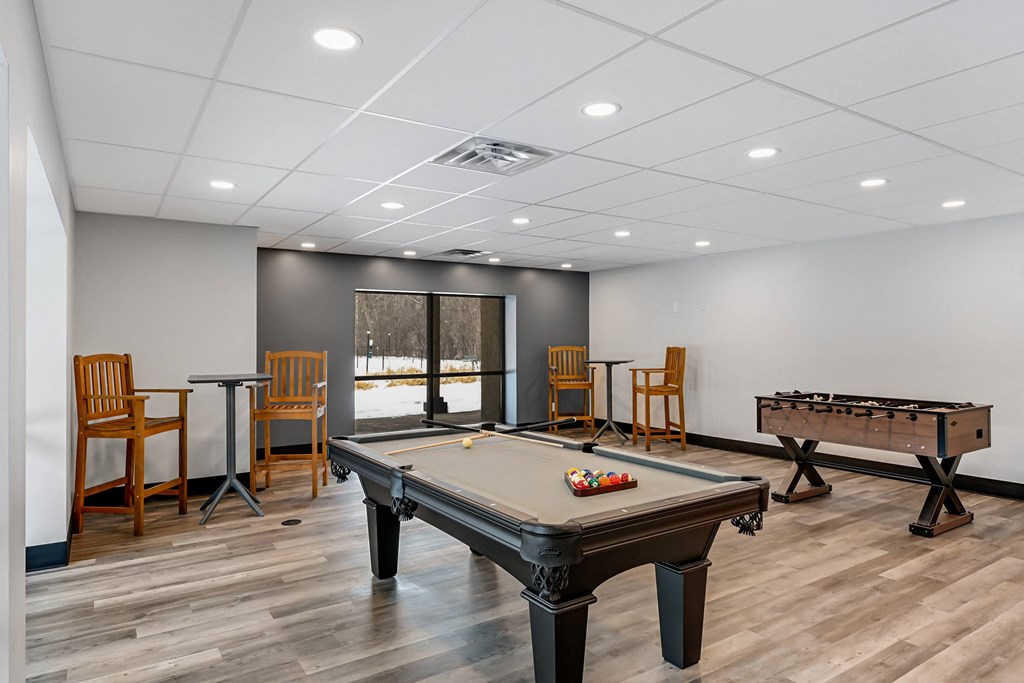 Stratford Wood Apartments and Townhomes in Minnetonka, MN Photo of billards table