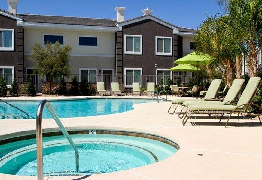 24-hour pool and spa