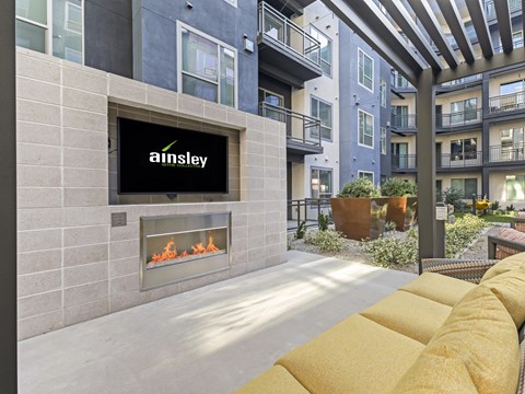 Ainsley is the name of the apartment complex.