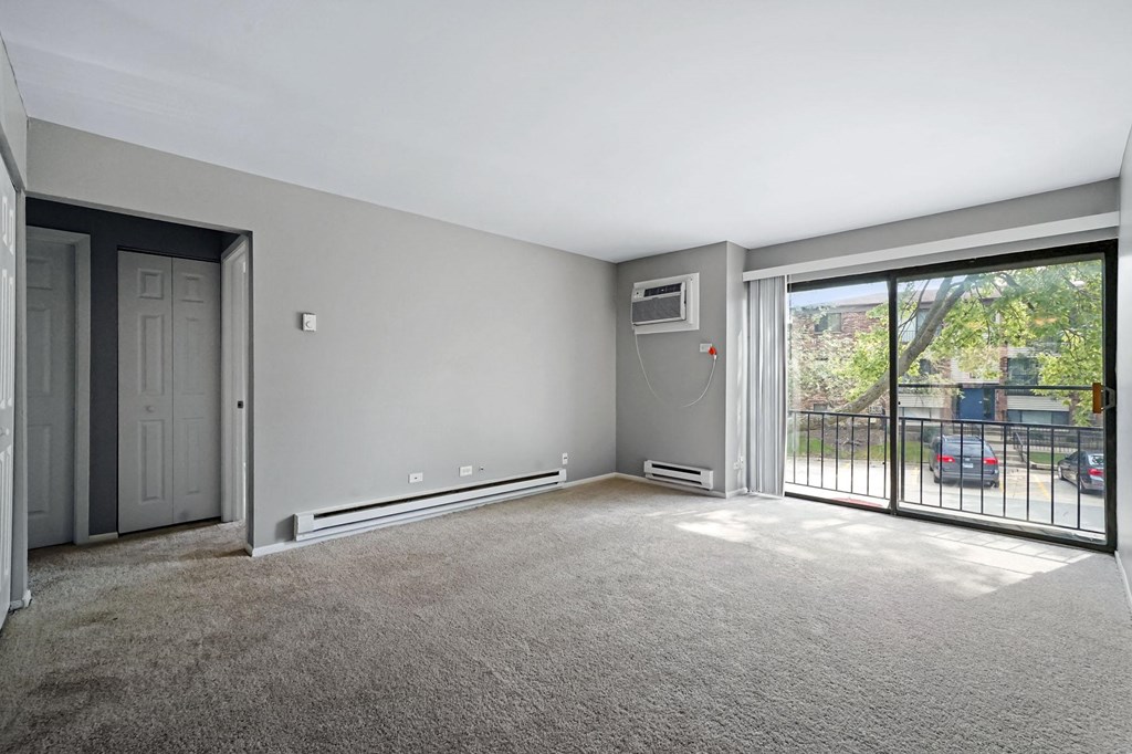 spacious living room