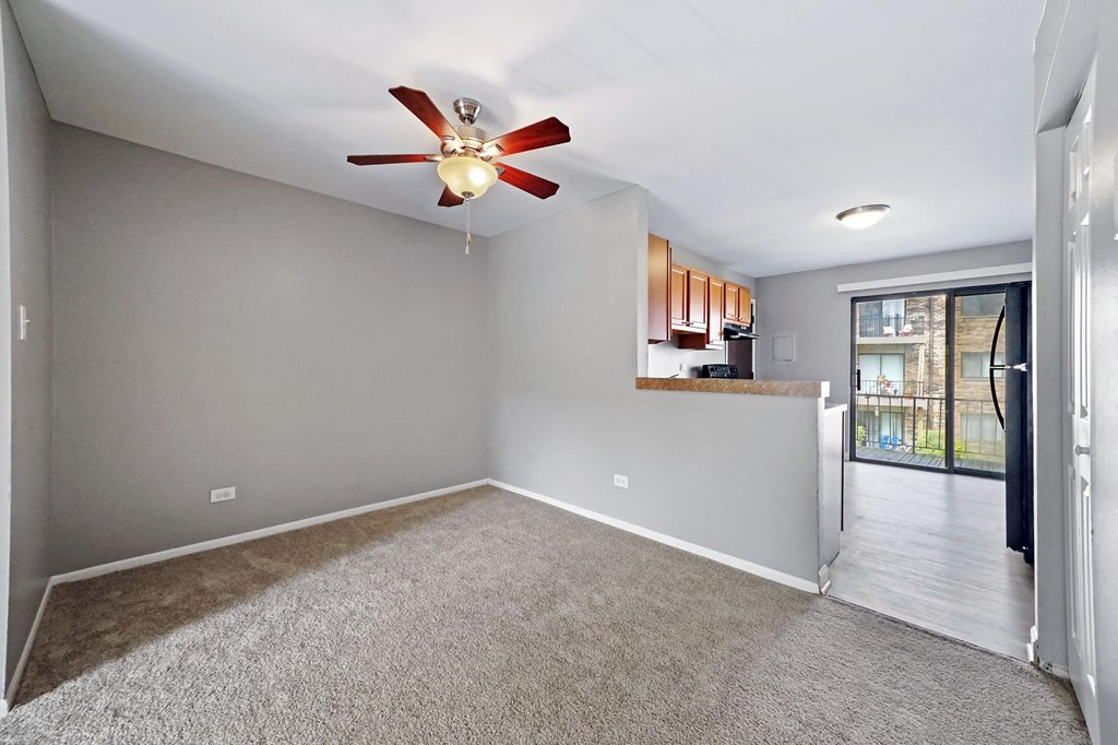 spacious living room