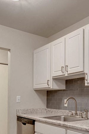 white kitchen cabinets